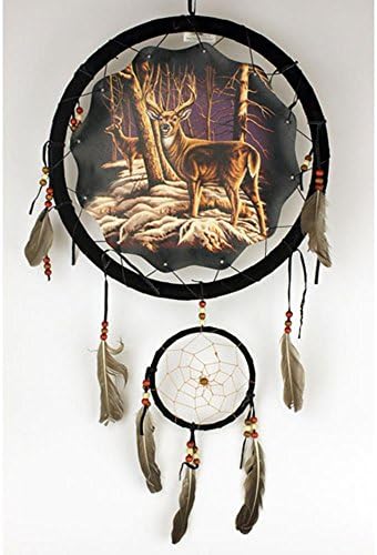 DreamCatcher-- Choose Your Style & Color!!-- Handcrafted High Quality DreamCatcher!! (Diameter 13", Dreamcatcher Deer Back To Earth)