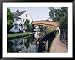 Bridgewater Canal, Completed in 1767, Lymm, Cheshire, England, United Kingdom Framed Art Poster Print by Nelly Boyd, 49x39