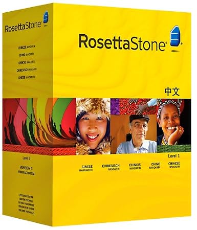 Rosetta Stone Version 3: Chinese (Mandarin) Level 1 with Audio Companion (Mac/PC CD)