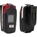 TMobile Fitted Leather Case with Belt Clip for Samsung T219