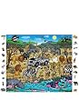 Ravensburger Safari - 84 Piece Look & Find Puzzle