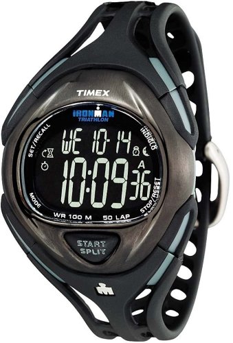 [タイメックス]TIMEX 腕時計 アイアンマン トライアスロンスリーク 50ラップ ウレタンストラップ ブラックコレクション 日本限定モデル T5K324 メンズ [正規輸入品]