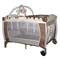 Monsieur B�b� - PE-28 - Lit de Voyage - Pliable - Lit Parapluie Caramel