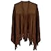 Luxury Divas Ultra Soft Knit Poncho Shawl