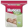 Huggies Natural Care Baby Wipes, Fragrance-Free, Refill, 216-Count Pack (Pack of 3). 648 total wipes