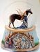 New, Serenity, Musical, GLITTER, Globe, FAIRY GLEN MUSICAL WATER GLOBE: 