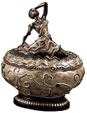 Artistic Dancer Figurine Jewelry Box