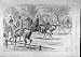 1891 Rotten Row Horses Riders Before-Noon Sketch