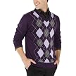 Merona&reg; Merino Wool Argyle Sweater - Purple