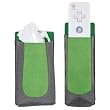 dreamGEAR Remote & Nunchuck Holsters for Nintendo Wii Fit - Green / Grey