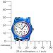 Timex Kids' T7B611 Time Teacher Blue Tractors Stretch Band Watch