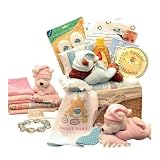 Sweet Dreams - PINK - Newborn Baby Gift Basket - A Great Shower Gift Idea!