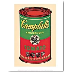 Andy Warhol Campbell`s Soup Can (Tomato) I Kunstdruck Gr�sse 28x35 cm