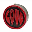 Love Red Glow Blacklight Candle