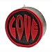 Love Red Glow Blacklight Candle