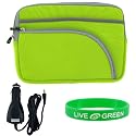 ASUS Eee PC 1000HE 10-Inch Netbook Sleeve Case and Car Charger