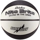 Baden Nite Brite Official 28.5-Inch Glow in the Dark Rubber Basketball