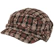 Wool Woven Square Knit Cadet Military GI Cap Hat Pink