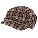 Wool Woven Square Knit Cadet Military GI Cap Hat Pink
