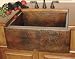 30x22 Mexican Copper Apron Kitchen Sink -- High End Quality