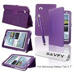 SAVFY Samsung Galaxy Tab 2 7.0 Leathe...