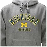 University of Michigan Campus Yard Printed Fleece Hoodie