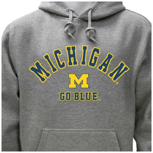 University of Michigan Campus Yard Printed Fleece Hoodie