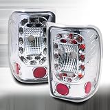 01-05 Ford Ranger Led Tail Lights Red