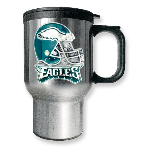Philadelphia Eagles 16oz Stainless Steel Travel Mug