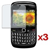 3 LCD SCREEN PROTECTOR For Sprint Blackberry 8530 Curve
