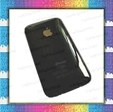 Iphone 3g Black Back Housing Cover Replacement with Pre-drilled Sim Try Hole with Free Sim Tray and Tool Kits
