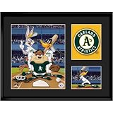 Oakland Athletics MLB Limited Edition Lithograph Featuring The Looney Tunes As Oakland A'S