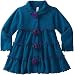 Love U Lots Girls 2-6X Tiered Jacket With Flower Trim