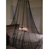 Octorose ® Black Hoop New Bed Canopy Mosquito Net / Canopy