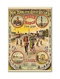 New York and Coney Island Cycle March E. T. Paull Fridge Magnet