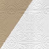 Imperial VP131600 Architectural Tin Ceiling Paintable Wallpaper