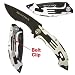 Matrix Stainless Steel Folding Knife - Black Finish