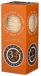 34 Degrees Natural Crispbread, 4.5-Ounce Boxes (Pack of 6)