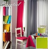 DOUCEUR D INTERIEUR - Rideau uni anis ESSENTIEL - Rideau uni anis ESSENTIEL
