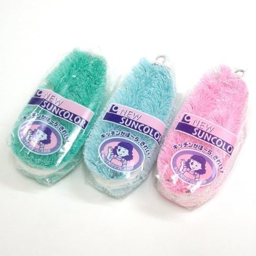 Slender Plastic Scrub Brush (Pack of 3)