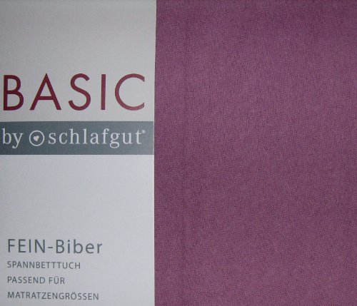SCHLAFGUT Fein-Biber Spannbettlaken,