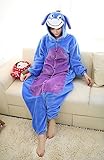 Skycastle(tm) High Quality Monsters Cartoon Animal Shaped Winter Unisex One-piece Pajamas Hoodie Sleepwear Cosplay Costume (L)