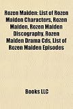 Rozen Maiden: List of Rozen Maiden Characters