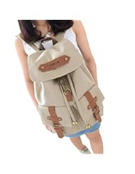 Art and Craft Supply: CHNS Women Vintage Korean Canvas Brief Pocket Strap Fashion Backpack Casual Travel School Shoulder Bag Bookbag Rucksack Satchel College Daypack - CHN'S