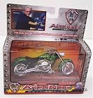 Arlen Ness Motorcycle Bike 1/18 Scale Green/Black