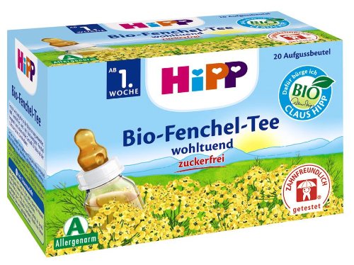 Hipp Bio-Fenchel-Tee, 5er Pack (5 x 30 g) - Bio