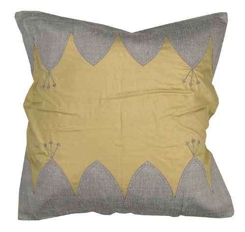 Imagen 2 de Cojín Seda Cubre con tamaño de trabajo de bordado y parche de 18 x 18 pulgadas Juego de 3 piezas