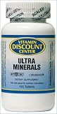 Ultra Minerals by Vitamin Discount Center 100 Tablets