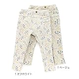 dolcina(ドルチーナ) 花柄スリムパンツ (80～140cm) キムラタンの子供服 (33327x33527-164) オフホワイト 80