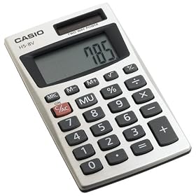 Casio Solar Handheld Calculator